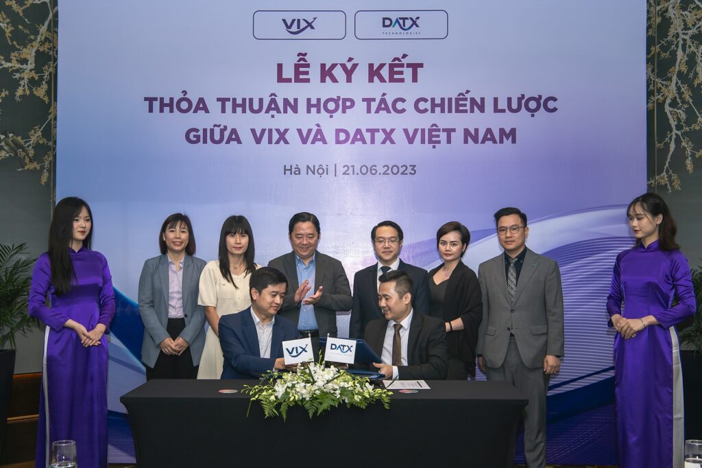VIX và DATX Việt Nam ký Thỏa thuận hợp tác chiến lược