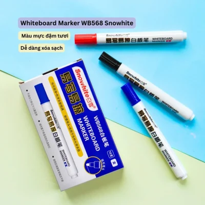 Bút dạ bảng ngòi tròn dễ xoá WB568