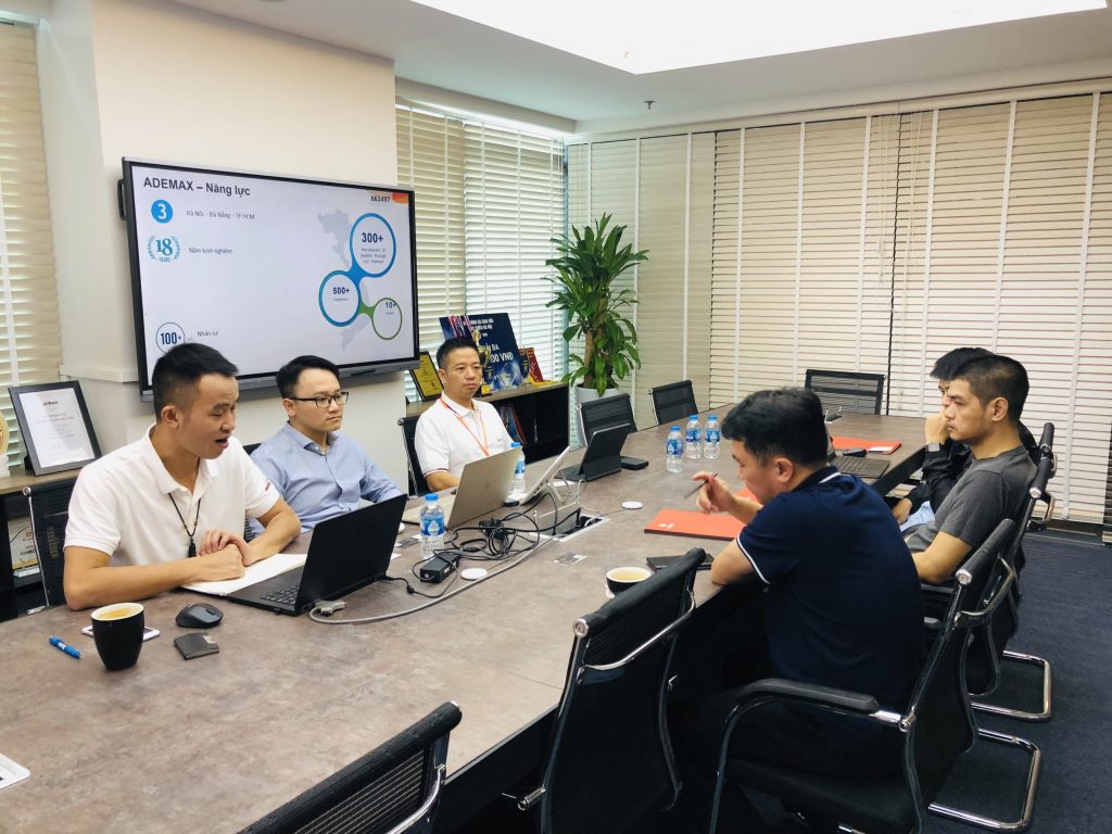 ADEMAX JSC gặp mặt BLĐ CÔNG TY VIETED