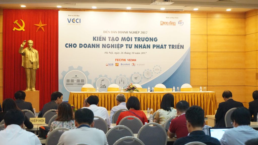 Diễn đàn Doanh nghiệp – Kiến tạo môi trường cho doanh nghiệp tư nhân phát triển
