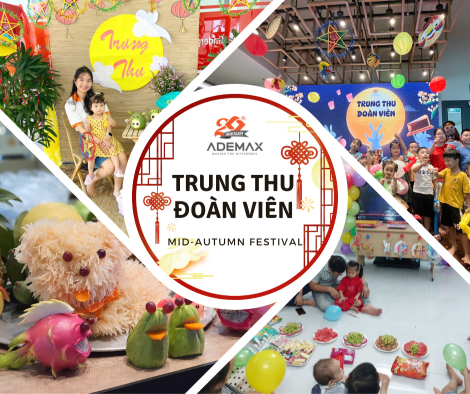Trung thu đoàn viên ngập tràn tiếng cười của nhà Ademax
