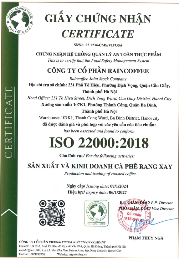 Chứng nhận ISO 22000 – Hệ thống quản lý An toàn thực phẩm